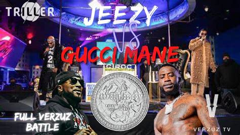 gucci vs young jeezy|Gucci Mane, Jeezy Face Off at ‘Verzuz’ Battle, Drawing 1.8 .